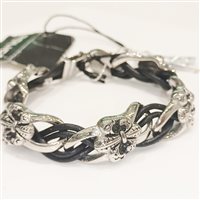 Salzano - Via Montegrappa, 28 - Bracciale Police Uomo Survivor in Acciaio S14AGW02B - S14AGW02B